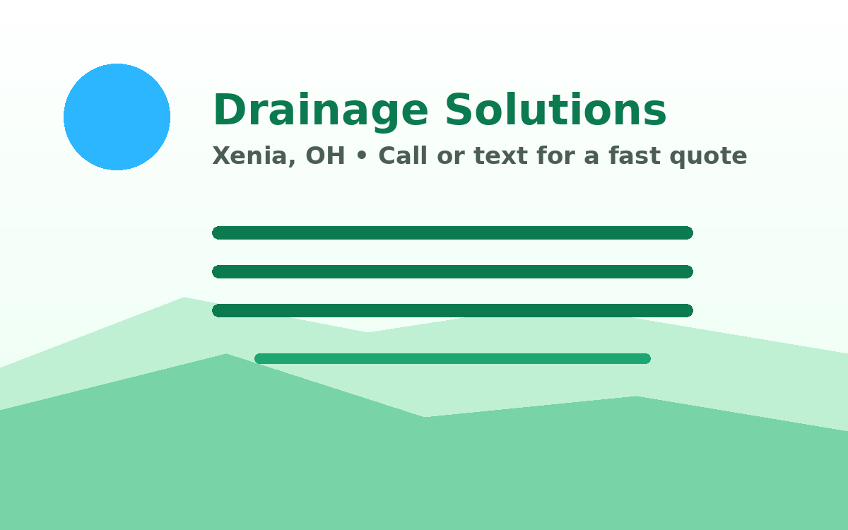Drainage Solutions illustration